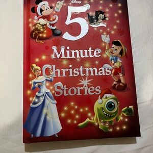 Disney 5 Minute Christmas Stories Book